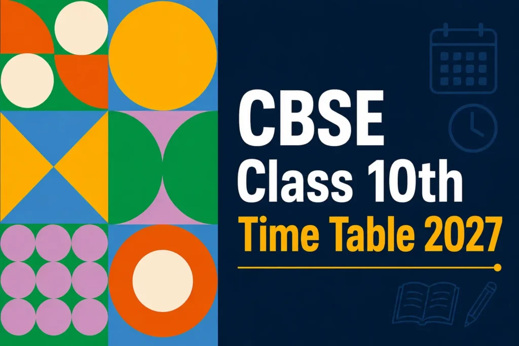 CBSE 10th Date Sheet 2027 Download Pdf